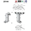 Image de Catalyseur As 25144 Kia