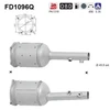 Image de Filtre À Particules / À Suie, Échappement Fd1096q As As Fd1096q Renault