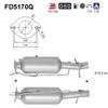 Image de Filtre À Particules / À Suie, Échappement Fd5170q As As Fd5170q Ford