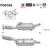 Image de Filtre À Particules Diesel, Système D'Échappement Fd5184 As As Fd5184 Opel;Renault;Vauxhall