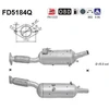 Image de Filtre À Particules Diesel, Système D'Échappement Fd5184q As As Fd5184q Opel;Renault;Vauxhall