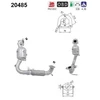 Image de Catalyseur As 20485 Ford
