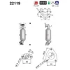 Image de Catalyseur As 22119 Honda