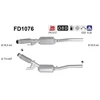 Image de Filtre À Particules Diesel, Système D'Échappement Fd1076 As As Fd1076 Volkswagen