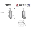Image de Filtre À Particules Diesel, Système D'Échappement Fd5111 As As Fd5111 Alfa Romeo;Fiat;Jeep;Lancia;Opel