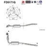 Image de Filtre À Particules Diesel, Système D'Échappement Fd5171q As As Fd5171q Ford