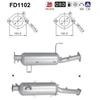 Image de Filtre À Particules Fd1102 As As Fd1102 Mitsubishi