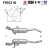 Image de Filtre À Particules Fd5221q As As Fd5221q Nissan;Opel;Renault;Vauxhall