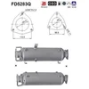 Image de Filtre À Particules Diesel, Système D'Échappement Fd5283q As As Fd5283q Iveco