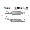 Image de Filtre À Particules Diesel, Système D'Échappement Fr5212 As As Fr5212 Citroen;Ds;Peugeot
