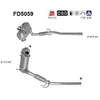 Image de Filtre À Particules Fd5059 As As Fd5059 Audi;Seat;Skoda;Volkswagen