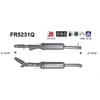 Image de Filtre À Particules Diesel, Système D'Échappement Fr5231q As As Fr5231q Citroen;Peugeot