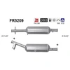 Image de Filtre À Particules Diesel, Système D'Échappement Fr5209 As As Fr5209 Citroen;Opel;Peugeot;Vauxhall