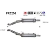 Image de Filtre À Particules, Système D'Échappement Fr5206 As As Fr5206 Citroen;Peugeot