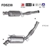 Image de Filtre À Particules, Système D'Échappement Fd5238 As As Fd5238 Mercedes-Benz