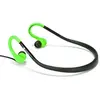 Image de Cougar - Ecouteurs avec micro - intra-auriculaire - montage derrière le cou - filaire - jack 3,5mm - vert