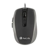 Image de - Souris - pour droitiers - optique - 6 boutons - filaire - USB - argent