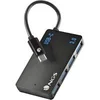 Image de Wonder IHUB4 - Concentrateur (hub) - USB-C, compatible avec PC/MAC/tablette - 4 x SuperSpeed USB 3.0 - de bureau