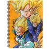Image de Bloc-notes enfant SD Toys Dragon Ball Z Saiyans A4 Multicolore 30x21 cm 8435450262425