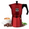 Image de Cecotec Cafetière italienne Mokclassic 900 Red. Expresso, aluminium, 9 tasses, manche ergonomique thermorésistant, joint silicone, filtre et valve en acier inoxydable. en occasion ou reconditionné