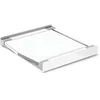 Image de Cecotec Kit de superposition universel avec plateau Bolero pour pouvoir unifier la machine à laver et le sèche-linge en un seul bloc, optimisant l'espace. Plateau amovible, installation facile en occasion ou reconditionné