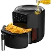 Image de Cecotec Friteuse à Air sans Huile de 5,5L Cecofry Rain Air Fryer, 1550W, Pulvérisateur d'Huile Intégré, Pulvérisation Automatique et Manuelle, Panneau de Commande Tactile, Thermostat, Auto-nettoyage en occasion ou reconditionné