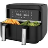 Image de Cecotec Friteuse sans Huile CecoFry Advance Double. Numérique et compacte, avec 9 L de Capacité, 2 paniers avec Contrôle indépendant de la Température et Technologie PerfectCook en occasion ou reconditionné