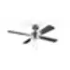 Image de Ventilateur de plafond avec Energysilence Aero 5350 Black Design. 30W, diamètre 52 "avec 3 lames