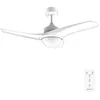 Image de Cecotec Ventilateur de Plafond EnergySilence Aero 460. 55 W, Diamètre de 106 cm, 3 Pales, 3 Vitesses, Fonction Hiver (Diamètre 106 cm, Blanc) en occasion ou reconditionné