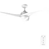 Image de Cecotec Ventilateur de Plafond EnergySilence Aero 560. 60 W, Diamètre de 52  / 132 cm, 3 Pales, 3 Vitesses, Fonction Hiver (Diamètre 132 cm, Blanc) en occasion ou reconditionné