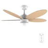 Image de Cecotec Ventilateur de plafond Energysilence Aero 4260 Orange, 40 W, moteur DC, diamètre 42  avec 5 lames réversibles, lumière LED, télécommande, minuterie, 6 vitesses en occasion ou reconditionné