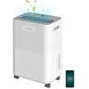 Image de Cecotec Déshumidificateur BigDry 8000 Expert Connected. 16 L/jour, réservoir amovible de 2 L, contrôle via Wifi, fonction de séchage de vêtements et minuterie 24 heures, zone de couverture de 30 m2 en occasion ou reconditionné