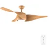 Image de Cecotec - Ventilateur de Plafond avec Lumière EnergySilence Aero 5290 LightWood - 40 W, Diamètre 132 cm, 3 Pales, LED 18 W, Minuterie 8 Heures et 6 Vitesses Mode Été/Hiver, Design Élégant en occasion ou reconditionné