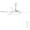 Image de Cecotec Ventilateur de Plafond avec Lumière EnergySilence Aero 5200 White Pro. 36W, Moteur DC, 6 Pales, Diamètre 52 Pouces (132 cm), Lumière LED, Télécommande, Minuterie et Mode Été-Hiver en occasion ou reconditionné