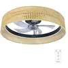 Image de Cecotec - Ventilateur de Plafond avec Lumière EnergySilence LampAero 600 Beige Design - 20 W, Diamètre 60 cm, Lampe LED, Télécommande, 3 Vitesses et 5 Pales, Mode Été/Hiver en occasion ou reconditionné