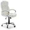 Image de Fauteuil de Bureau à Hauteur réglable et inclinable Nixon Similicuir Blanc