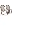 Image de Lot de 2 chaise vs venta stock interieur non empilable non pliable en bois massif H. 92 cm