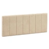 Image de Tête de lit tapissée Creta 150x60cm Couleur Beige, brodé Effet capitonné, 8cm d'épaisseur