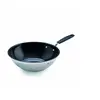 Image de Wok SMART MP Noir/Argenté Aluminium forgé Ø 28 cm