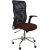 Image de Lot de 1 chaise de bureau GENERIQUE non pliable H. 30 cm interieur marron
