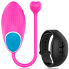 Image de Oeuf vibrant sans fil Egg Watch 7.5 x 3.5cm Rose