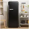 Image de FRIDGE RETRO 281L - Réfrigérateur rétro - Noir