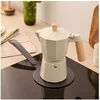 Image de THERA MOKA RETRO - Cafetière italienne - Blanc cassé