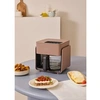 Image de AIR FRYER STUDIO CRYSTAL - Friteuse à air en verre 4,2 L avec cuiseur vapeur en option - Moka