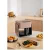 Image de AIR FRYER STUDIO CRYSTAL - Friteuse à air en verre 4,2 L avec cuiseur vapeur en option - Moka
