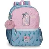 Image de Enso - Sac à dos maternelle "We love flowers" - 25 x 32 x 12 cm - Multicolore