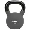 Image de Kettlebell néoprène Softee Noir 20 kg 24101.UNI.25