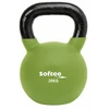 Image de Kettlebell néoprène Softee Gris 28 kg 24101.UNI.33