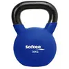 Image de Kettlebell néoprène Softee Bleu 36 kg 24101.UNI.41