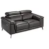Image de Canapé 2 places en cuir avec relax 6050C, 170 x 103 x 99 cm. -